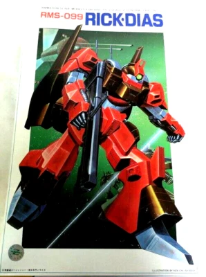 BANDAI Zeta Gundam #8 1/100 Rick-Dias Model Kit 0503958-1200 A13 - Image 1 of 4