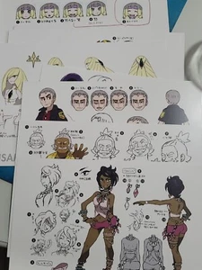 Pokémon Sun/Moon Alola Region Art Print Set Promo Item - Picture 1 of 2