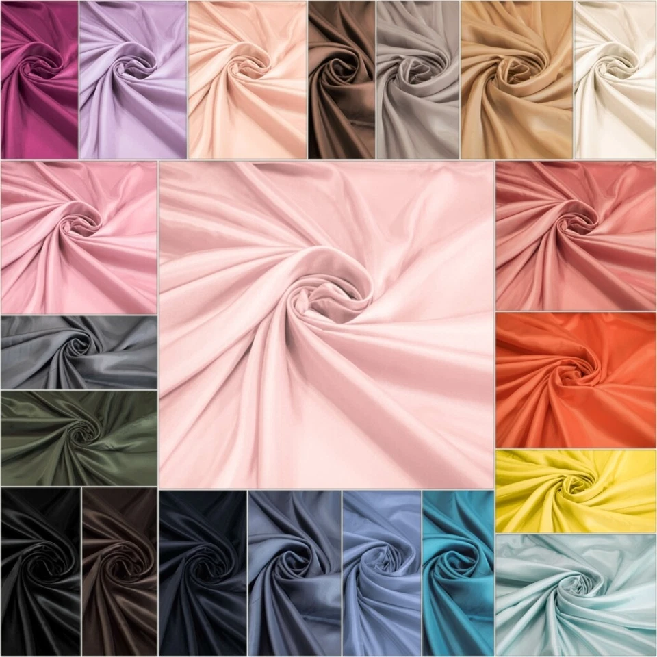 Futter Stoff Polyester alle Farben Innenfutter Bekleidung Accessoires Glanz