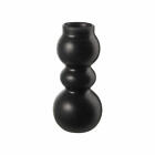 ASA Selection como Vase Black Iron Blumenvase Tischvase Dekovase Matt H 19 cm