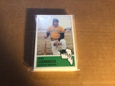 1983 Fritsch Madison Muskies set - 32 cards - A's - Jose Canseco rookie card