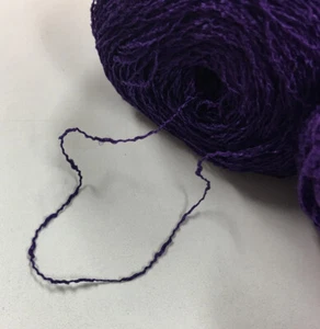 Lot Of 4 Tres Chic Novelty Yarn Purple Wt 7oz - Picture 1 of 2