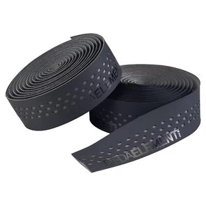 Deda Bicycle Handlebar Tape PU EVA Road Bike Handle Bar Tape Black / Grey 1 Pair - Picture 1 of 8