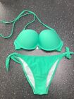 Jolidon Women's Bikini SET Full Push-Up Cush-Up Push-Up Green 36A New