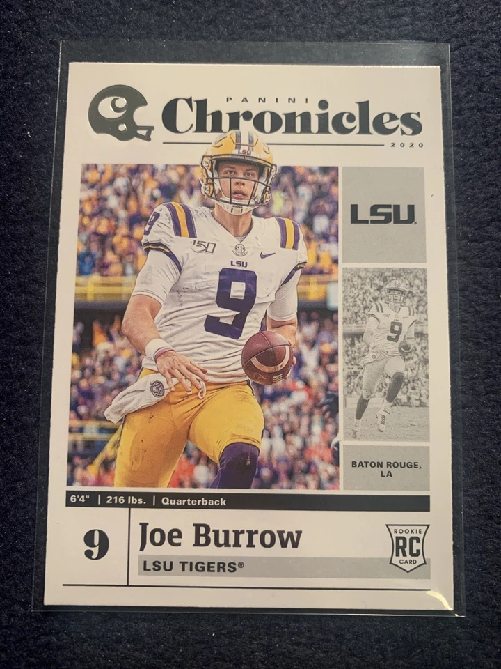 2020 PANINI CHRONICLES DRAFT PICKS "U-PICK" CHRONICLES BASE BURROW, TUA, HERBERT - Image 1 of 1