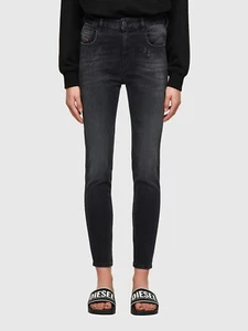 Diesel Damen Stretch Jeans Slandy Low Super Skinny Schwarz viele Größen NEU - Bild 1 von 2
