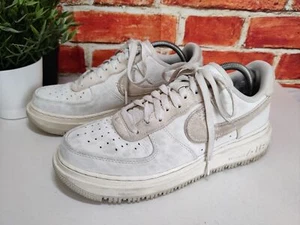 NIKE AIR FORCE 1 LUXE TRAINERS UK 8 EU 42.5 SUMMIT WHITE MENS LACE UP SNEAKERS - Picture 1 of 6