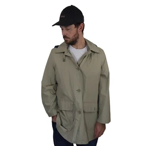 Vintage Y2K Pendleton Rain Coat Overcoat Chore Jacket Womens Large Blanket Plaid - Picture 1 of 10