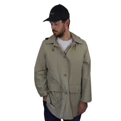 Vintage Y2K Pendleton Rain Coat Overcoat Chore Jacket Womens Large Blanket Plaid - Image 1 of 4