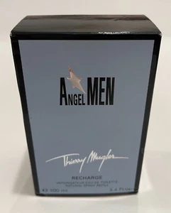 Angel Men Thierry Mugler Recharge Bottle Spray Eau de Toilette 3.4 fl oz 100 ml - Picture 1 of 6