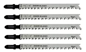 Jigsaw Blades T234X Progressor for quality wood cutting By Shark Blades - Picture 1 of 6