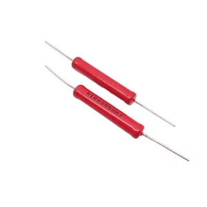 2pcs 5W Watts 10KV High Voltage Glass Glaze Resistors 50M ohm - Picture 1 of 4