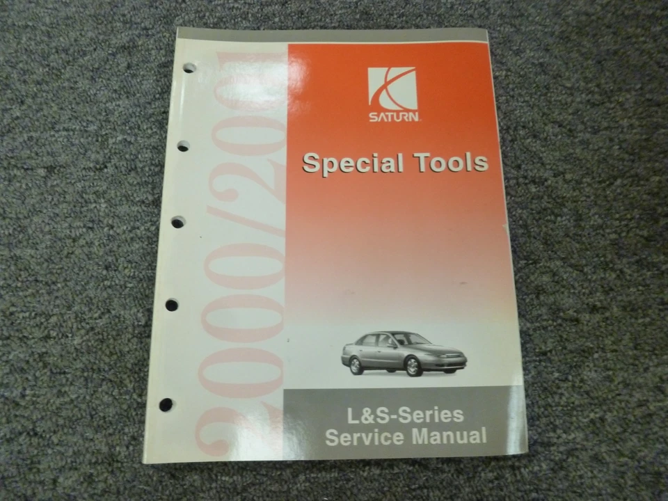 2000-2001 Saturn SL SL1 SL2 SC1 SC2 SW2 Special Tools Service Repair Manual - Image 1 of 1