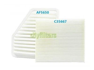 COMBO Air Filter Cabin Air Filter for ES350 Vibe TC XB Avalon Camry Corolla Rav4 - Foto 1 di 1