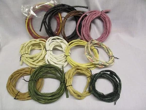 12  Multicolor Twist Paper Twist Ribbon ~ Crafts, Gift Wraps,  Bows - Picture 1 of 4