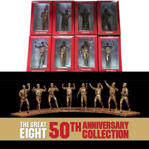 Cincinnati Reds 2025 HOF Great Eight Bronze Statue Set Bench Rose Perez Morgan - Picture 1 of 13