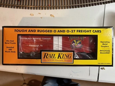 MTH Rail King O Gauge American Beer Modern Reefer Car 30-7840 LN/Box - Image 1 of 2