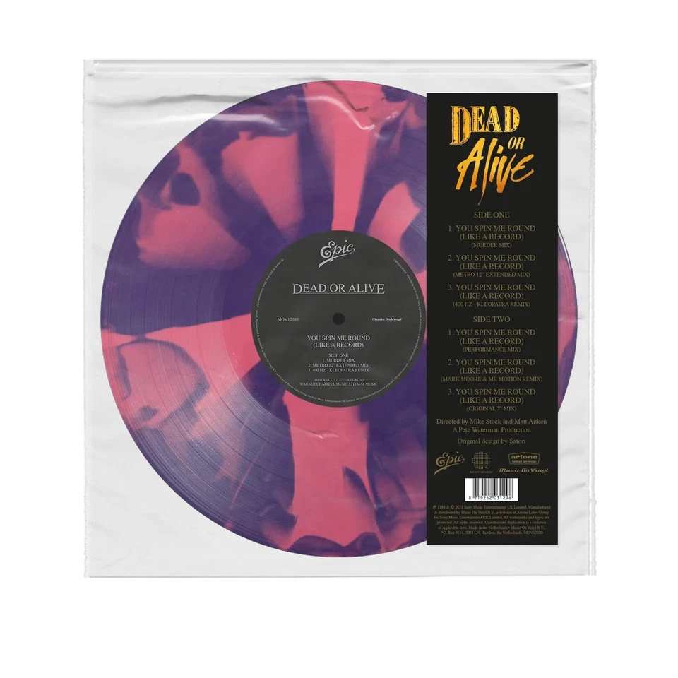 Dead Or Alive You Spin Me Round (Like a Record) (Vinyl) (UK IMPORT) - Image 1 of 1