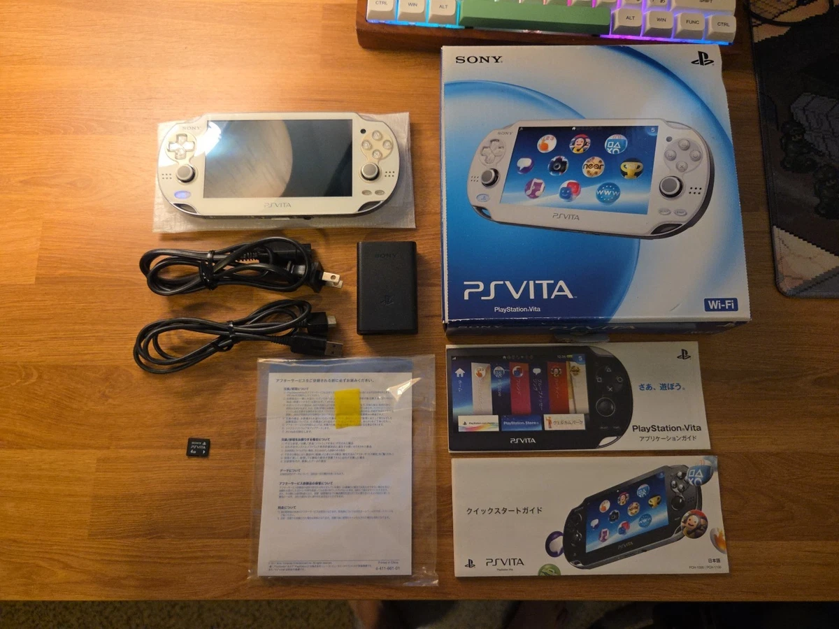 Sony PlayStation Vita NTSC-J Japan Video Game Handheld Systems for