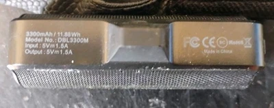 I walk POWER BANK MODELO DBL3300M BLANCO Usado 18657829 Micro USB Probado ¡Funciona! Foto 1 de 2