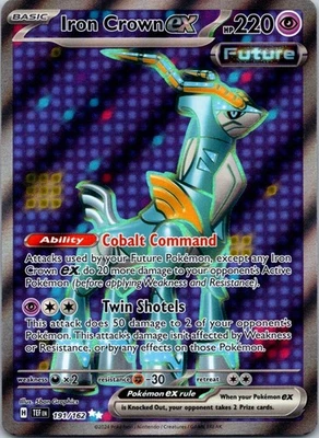 Iron Crown ex - Ultra Rare SV05: Temporal Forces 191/162 NM - Image 1 of 2