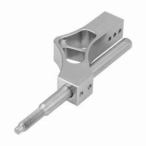 ⁺Silver Car Stainless Steel Adjustable Height Lever Extension For Manual Shift - Picture 1 of 14