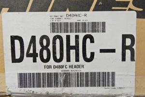 Nuevo de Lote Antiguo Harley Davidson VANCE & HINES Cabezal de Escape ESCUDO TÉRMICO D480HC-R - Imagen 1 de 3