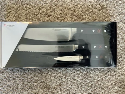 Wusthof Classic 3 изделия стартовый нож комплект - черный, 3 изделия - Изображение 1 из 2