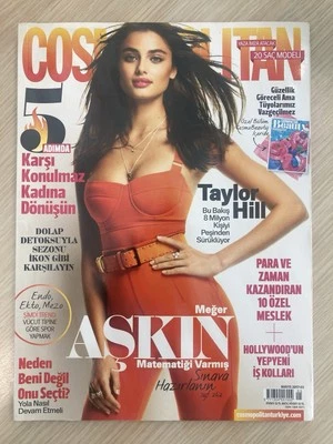 cosmopolitan Turkey May 2017 Taylor Hill - Mert Öcal / Fast Shipping Worldwide - Image 1 of 4