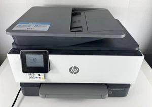 HP OfficeJet Pro 9018 Wireless Color Inkjet All-In-One Printer Scan Copy No Ink - Picture 1 of 9