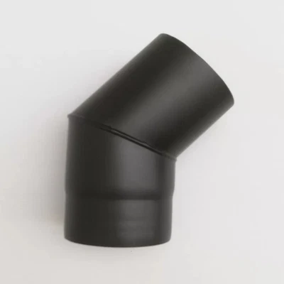 AFLEX Curva a 45 gradi da 130mm per stufa a legna