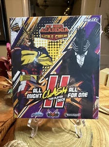 All-Might vs All For One 2-Player Clash Deck My Hero Academia TCG SEALED - Picture 1 of 3