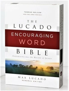 Thomas Nelson NKJV Lucado ermutigendes Wort Bibel 2020 braunes Leder weich 9 Punkt - Bild 1 von 7