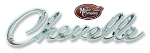 Emblema de metal Chevelle Malibu SS 396 Chevelle Script Header C-1260 - Imagen 1 de 1