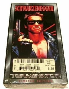 THE TERMINATOR Limited Edition VHS video tape FACTORY SEALED New Sticker seal  - Picture 1 of 12