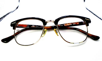 Gafas ArtCraft Rochester EE. UU. Tortuga 48-20-145 De Colección Borde de Cuerno Foto 1 de 4