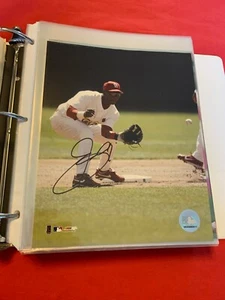 EDGAR RENTERIA AUTOGRAPHED SIGNED 8X10 PHOTO CARDINALS #2 COA - Picture 1 of 1