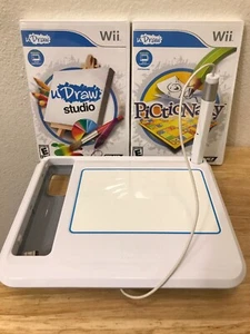 Pictionary & U Draw Studio mit Spiel Tablet (Nintendo Wii) - Bild 1 von 7