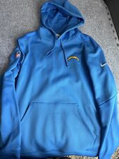 Blue Chargers Nike Therma-Fit Hoodie Large - Clean, Bright