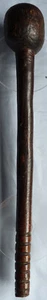 19TH CENTURY AFRICAN TRIBAL WOODEN CLUB - Picture 1 of 8