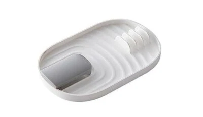 Spoon and Lid Holder for Clean and Organized Cooking Stations - Image 1 of 4