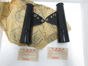 Honda CB100 Headlight Stay L/R NOS Front Fork Cover 51602-107-800 51606-107-800 - Imagen 1 de 11