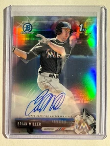K181,331 - 2017 Bowman Chrome Draft Auto Refractors #CDABMI Brian Miller #/499 - Picture 1 of 1