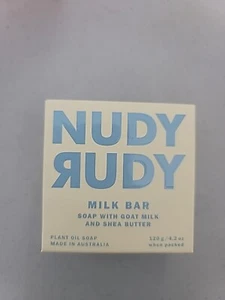 Barra de leche Nudy Rudy - Jabón con leche de cabra y manteca de karité - 4,2 oz - Imagen 1 de 5