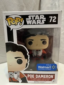 Funko POP! #72 Star Wars Poe Dameron ¡Exclusivo de Walmart! - Imagen 1 de 5