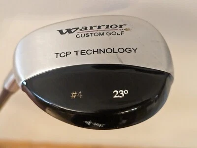 Warrior Custom Golf #4 23° Fairway Wood LH Graphite ALDILA VX 35.5" Shaft - Image 1 of 4
