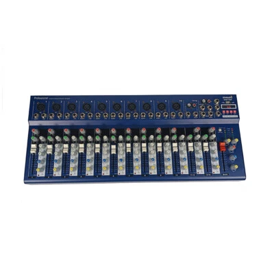 14 Channel Audio Mixer 16 DSP USB bluetooth Stereo Mixing Console Studio System - Image 1 of 4