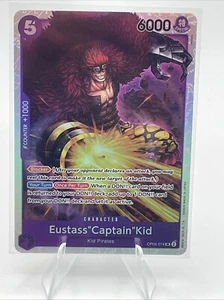 ONE PIECE Card Game TCG / Eustass "Captain"Kid OP05-074 V.1 / SR Englisch - Bild 1 von 2