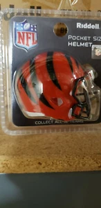 CINCINNATI BENGALS SPEED NUOVO CASCO TASCABILE PRO RIDDELL - Foto 1 di 1