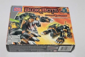 Mega Bloks Transforming Blok Bots Cyborgs VS Mutroids Razortooth 9386 7+ 2003 - Picture 1 of 6